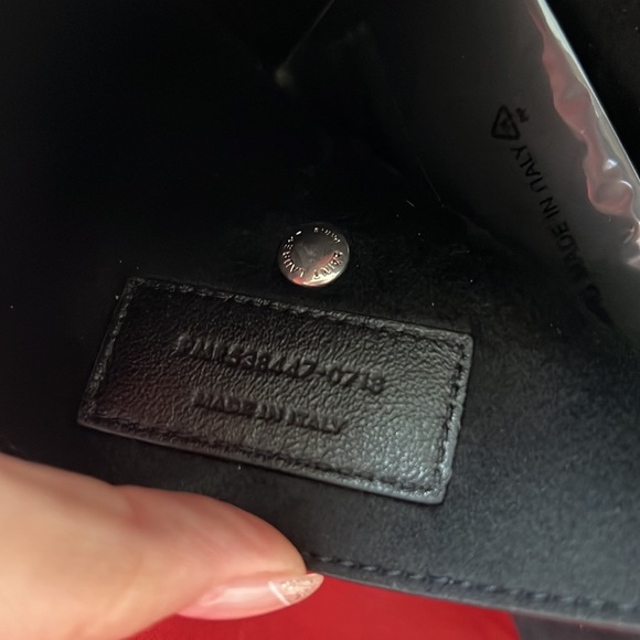 YSL Red Lambskin Teddy Medium Bag - Picture 4 of 7